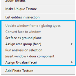 DPH Context Menu